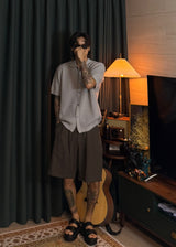 Cool Linen Bermuda Wide Shorts 4COLOR