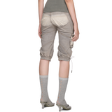 WMNS BEUTER® GREY WASH SKINEE SHORT / WMNS BEUTER® グレーウォッシュ スキニーショート