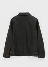 [MADE] Cuda Washing Leather Jacket