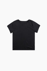ビベルスリムラウンドTシャツ