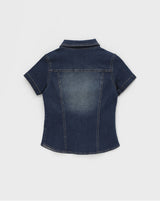 [MADE] Lefe Denim Short Sleeve Shirt