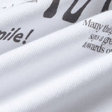 ハッピーピクチャープリンティング半袖Tシャツ