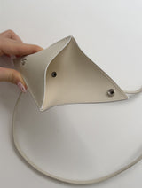 Triangle Leather Strap Belt