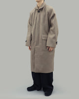 Rojong Balmacaan Coat (Beige)