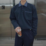 ASCLO チェックカラー ポロTシャツ(2color)