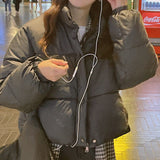 gelato pastel cropped padded jacket