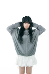 ribbon beanie(border)