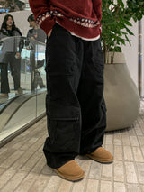 フォアエンドダイアゴナルカーゴパンツ