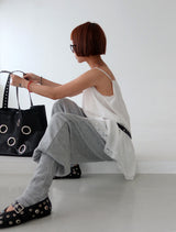 Warmer Layered Wide Jogging Pants