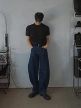 Shoulder Pad Short Sleeve T Shirt (2color)