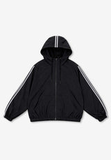 DIV トラックウィンドブレーカーフーディージップアップ