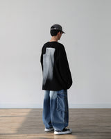 PAINTオーバーサイズフィットロングスリーブTシャツ