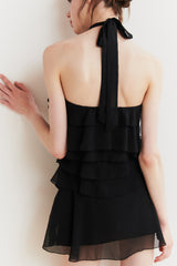 BALLON DRESS black