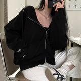 [BELLIDE MADE] Spring ver, two-way overfit zip-up hoodie