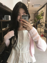 Summer rib cardigan