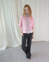 CANDY STRIPE 3/4 SLEEVE SHIRT