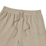 25SS エンボロゴワッフルショートパンツ ライトブラウン
