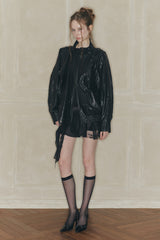 SWAN SKIRT black