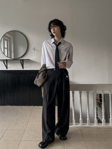 Pauline Scratch Wide Slacks