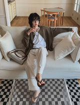 アイスブリーリネンスラックス