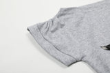 Check Star Off Shoulder T-Shirt 231137997