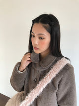 ヘアリーショーティーキルティドコート (2color)