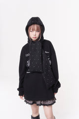 Mini heart reversible hood muffler