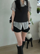 Shape Stripe Shirt (2 colors)