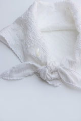 Flower scarf (Ivory)