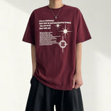 フィールド レタリング ヴィンテージ ボクシーフィット ショートスリーブ Tシャツ