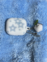 lollipop star Airpods case-blue
