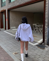 ワッペンダメージフーディ
