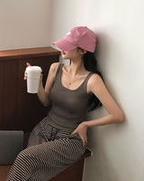 [MADE/7color] Tomatoes, ribbed camisole