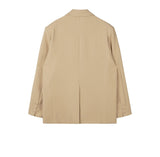 THREE BUTTON BLAZER (BEIGE)