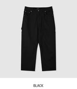 Jello Patch Carpenter Wide Cotton Pants