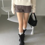 Bonnie ribbed knit short pants