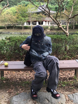 レイヤーストラップカーゴパンツ