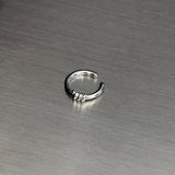 [925silver] coil earcuff