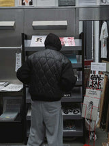 ASCLO Knit X Quilting Padded Jacket (2color)
