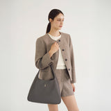 Vina Shoulder Bag Medium Gray