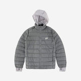 Symbol Logo Puffer Jacket Gray