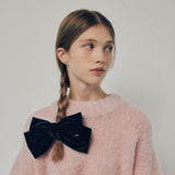 VELVET CLASSIC RIBBON PIN (BLACK)