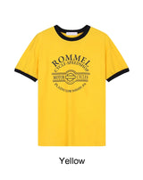 Tien Motorcycle Ringer short-sleeve T-shirt