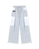 26SS★ Patch Nylon Curved Pants