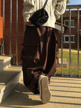 Leak Cotton Big Cargo Pants 3C
