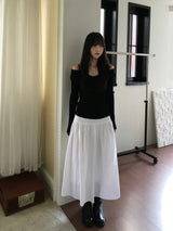 Rubin off-shoulder knitwear (2 colors)