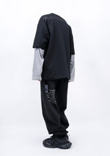 BBD ヒッデンスローガン Tシャツ (ブラック)