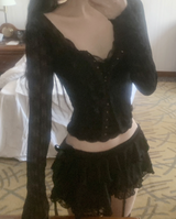 Neroni Hook Cardigan (Black)