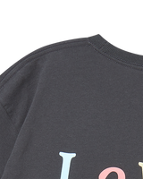 25FW COLOR LOGO SHORT SLEEVE T-SHIRT CHARCOAL