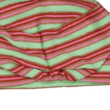 Stripe Band Beanie (mint/pink)
